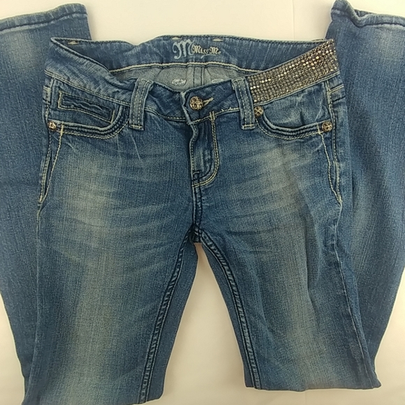Miss me  blue jeans distressed sequence - Picture 3 of 8